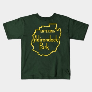 Adirondack Park Sign Kids T-Shirt